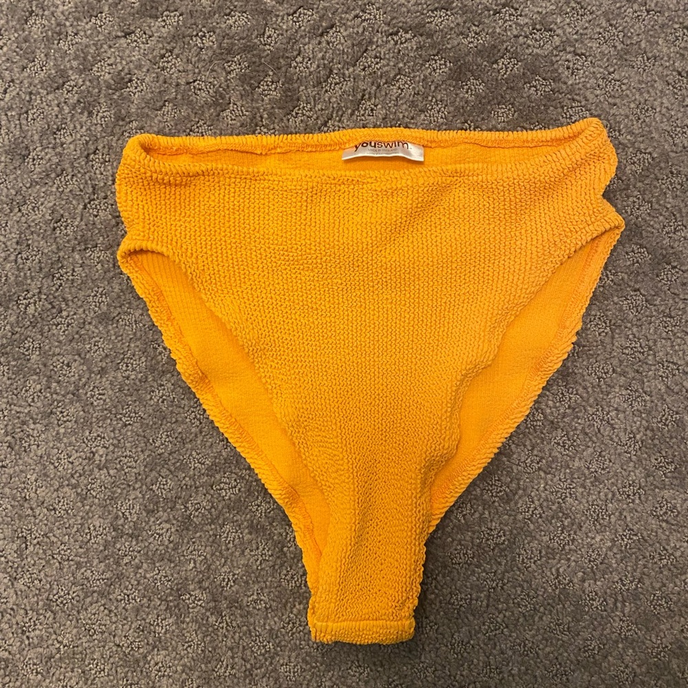 YouSwim Orange Aplomb High Waist Bikini Bottom